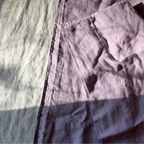 Other - Lilac purple linen pillow cases, 2